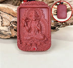 Handmade Chinese Herbal Incense Plaque Pendant – view 8
