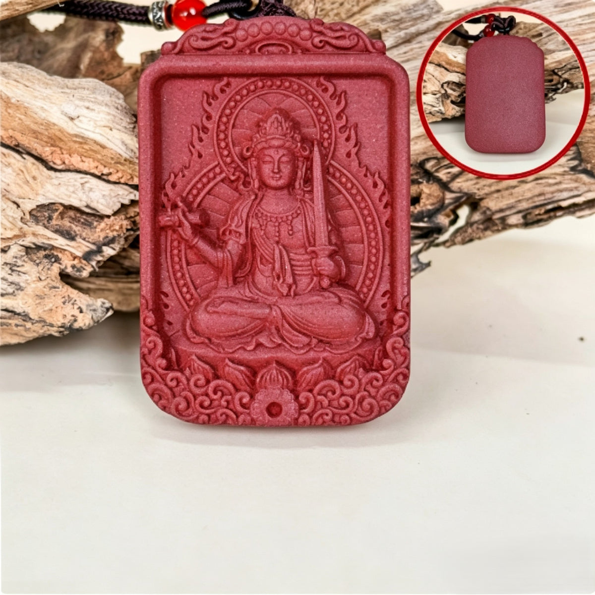 Handmade Chinese Herbal Incense Plaque Pendant – view 10