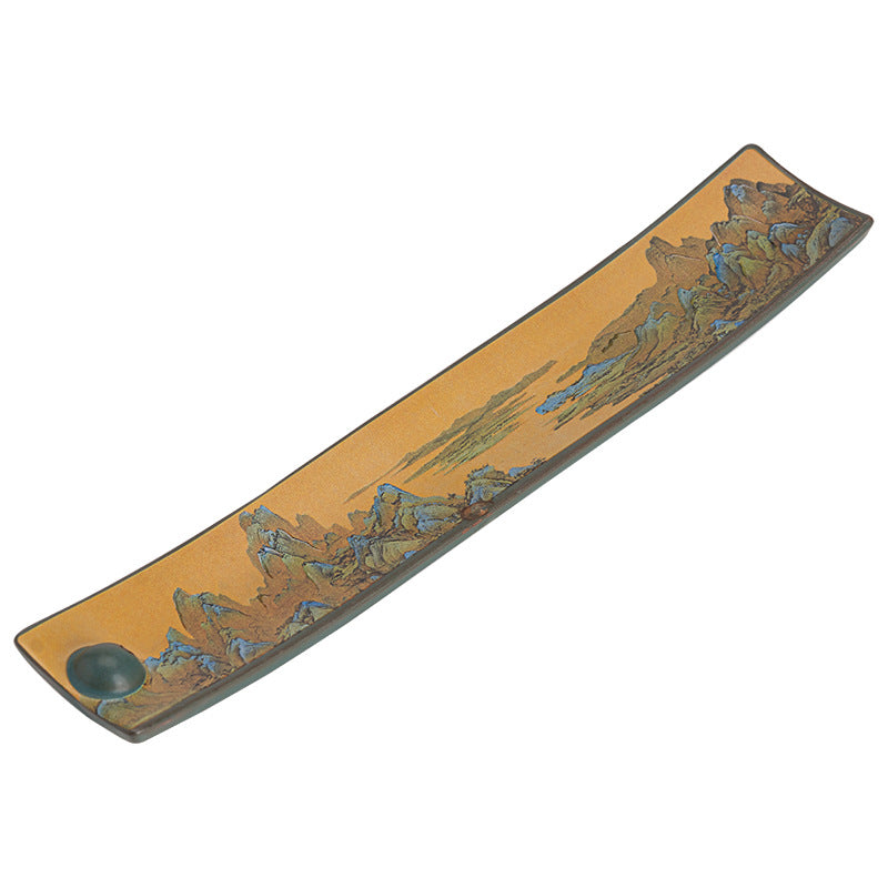 Enamel Incense Holder – National Trend Cloisonné Sandalwood Burner
