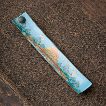 Enamel Incense Holder – National Trend Cloisonné Sandalwood Burner