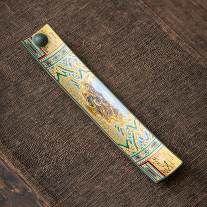 Enamel Incense Holder – National Trend Cloisonné Sandalwood Burner