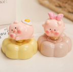 Jingdezhen Spinning Pig Gourd Ceramic Ornament – Desk Fidget – view 3