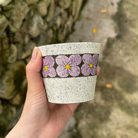 Jingdezhen Hand-Carved Zisha Clay Ceramic Mug – view 3