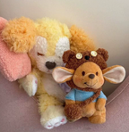 Cute Kangaroo Joey Plush Keychain & Bag Charm – view 4