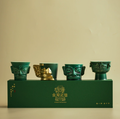 Sanxingdui Bronze Mask Tea Cup Gift Set