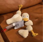 Salted Duck Plush Toy with Detachable Parts – Funny Gag Gift