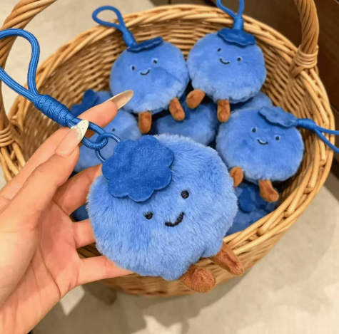 Lucky Blueberry Plush Keychain & Bag Charm – view 4