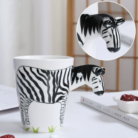 3D Animal Handle Mug / 3D Animal Handle Cup – view 6