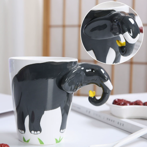 3D Animal Handle Mug / 3D Animal Handle Cup – view 7