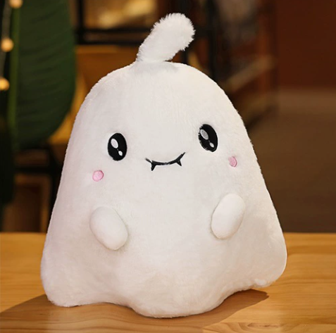 Halloween Skull Reaper Plush Pillow – Ghost & Pumpkin Toy – view 4