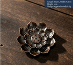 Lotus Gourd Alloy Incense Holder for Stick & Coil Incense – view 7
