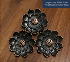 Lotus Gourd Alloy Incense Holder for Stick & Coil Incense – view 5