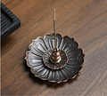 Lotus Gourd Alloy Incense Holder for Stick & Coil Incense – view 4