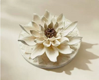 Alloy Lotus Incense Stick Holder – Zen Home Decor – view 3