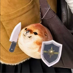 What the Dog Doing? Sword & Shield Dog Plush – Meme Toy