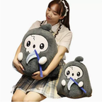 Halloween Skull Reaper Plush Pillow – Ghost & Pumpkin Toy – view 2