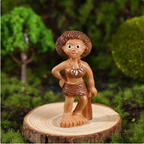 Caveman Campfire Figurine Set – Miniature Aquarium & Desk Decor – view 8