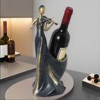 Violin Wine Bottle Holder – Resin Sculpture Wine Rack