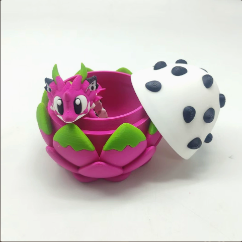 Sakura Dragon Egg Set – Cherry Blossom Baby Dragon Figurines – view 6