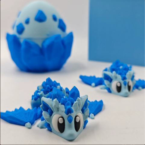 Sakura Dragon Egg Set – Cherry Blossom Baby Dragon Figurines – view 7