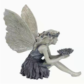 Fairy Girl Bird Feeder – Angel Garden Statue