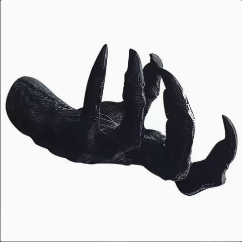 Demon Claw Wall Hook – Gothic Resin Key & Jewelry Hanger – view 5