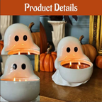 Halloween Ghost Candle Holder – Cute Resin Figurine – view 4