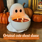 Halloween Ghost Candle Holder – Cute Resin Figurine – view 5