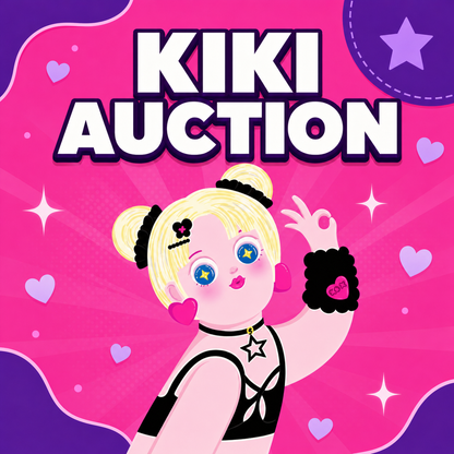 MOMOKO Kiki live auction session